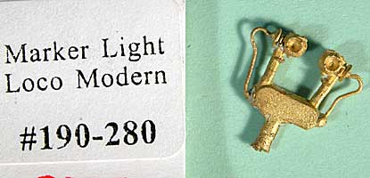 modern marker lights