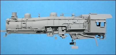 Primed boiler (fireman's side)