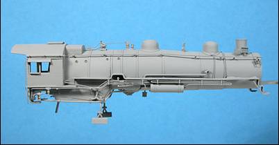Primed boiler (engineer's side)